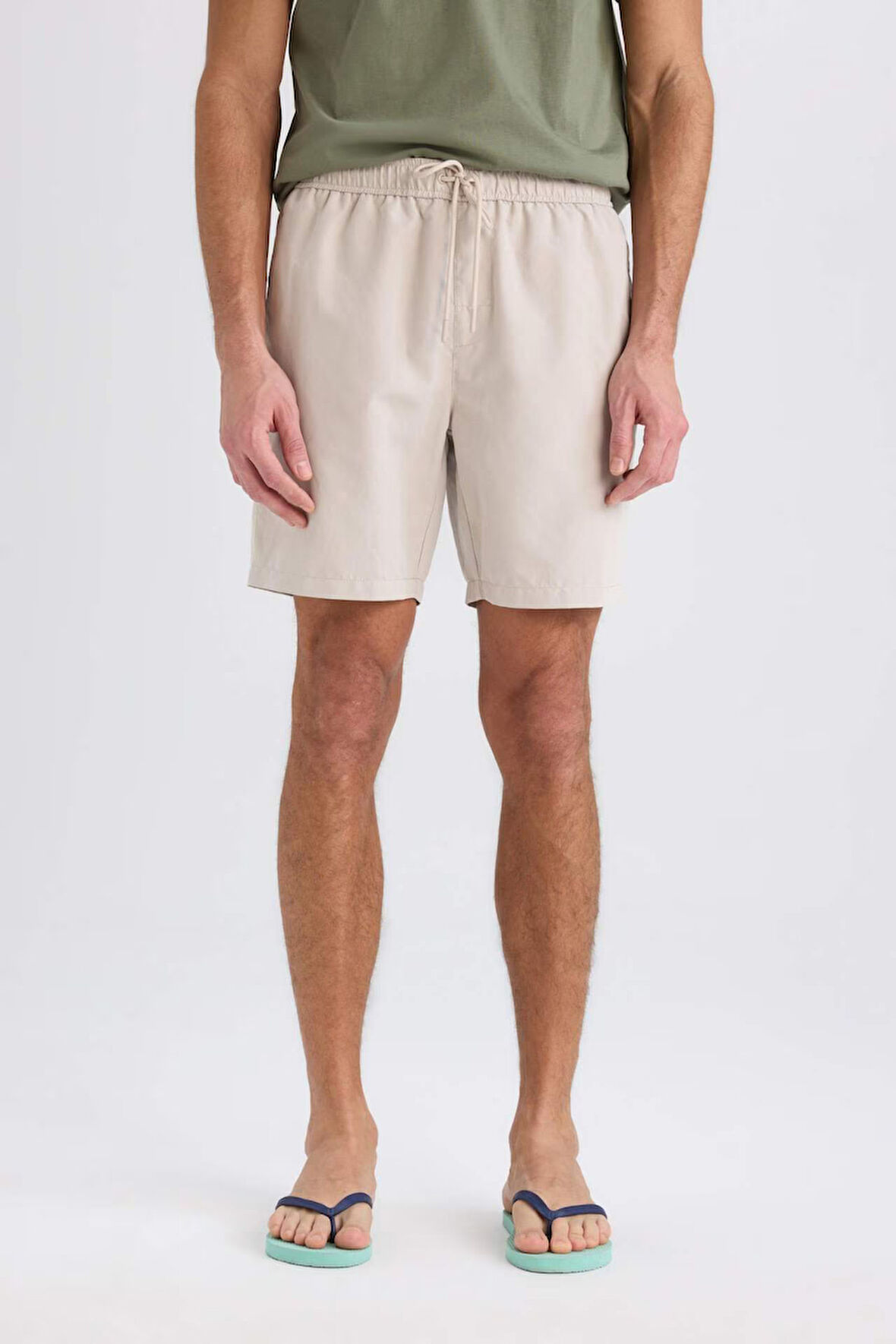 File Astarlı Hızlı Kuruyan Kısa Boy Deniz Şortu