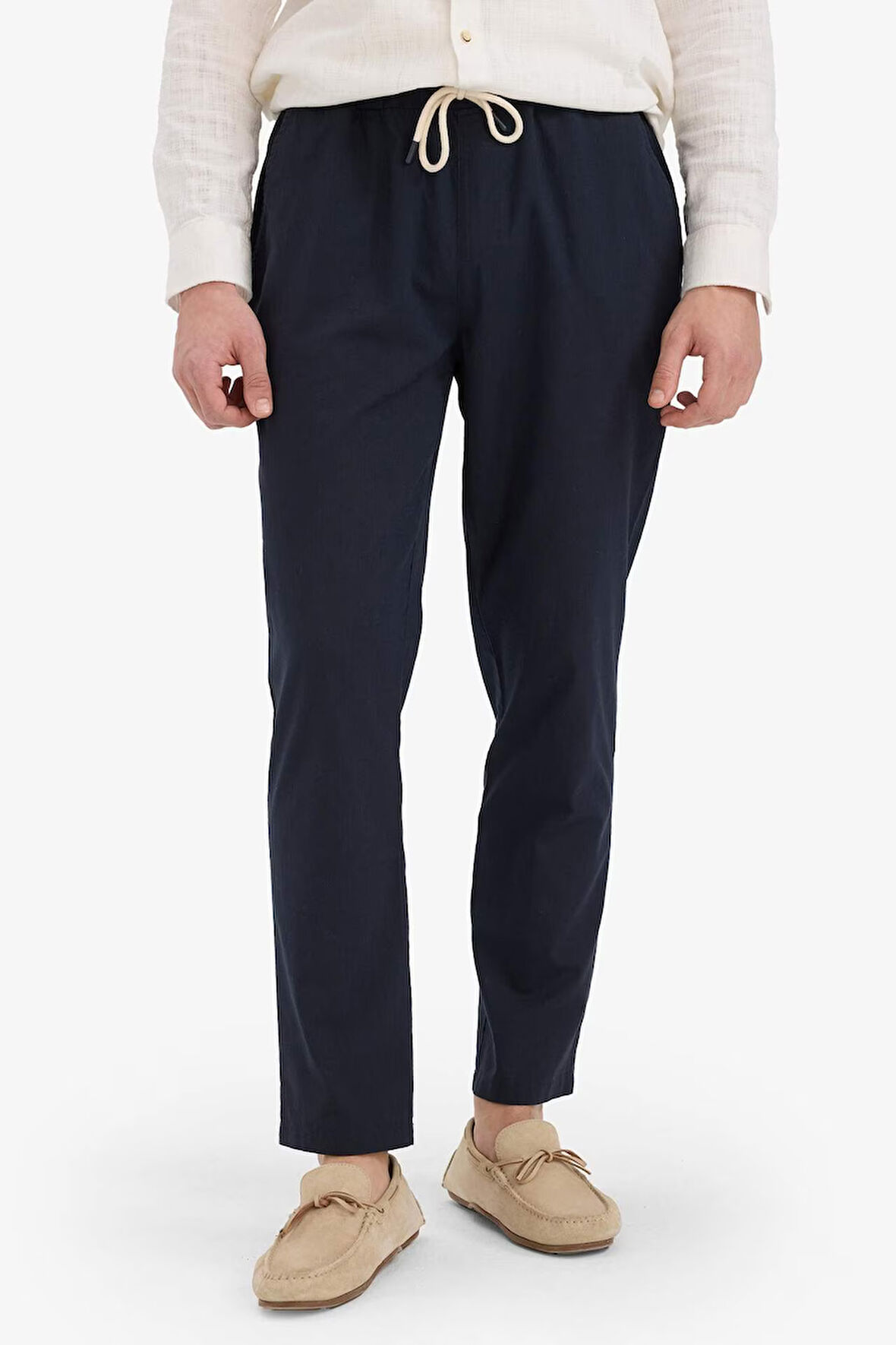 Jogger Fit Dar Paça Pamuklu Pantolon