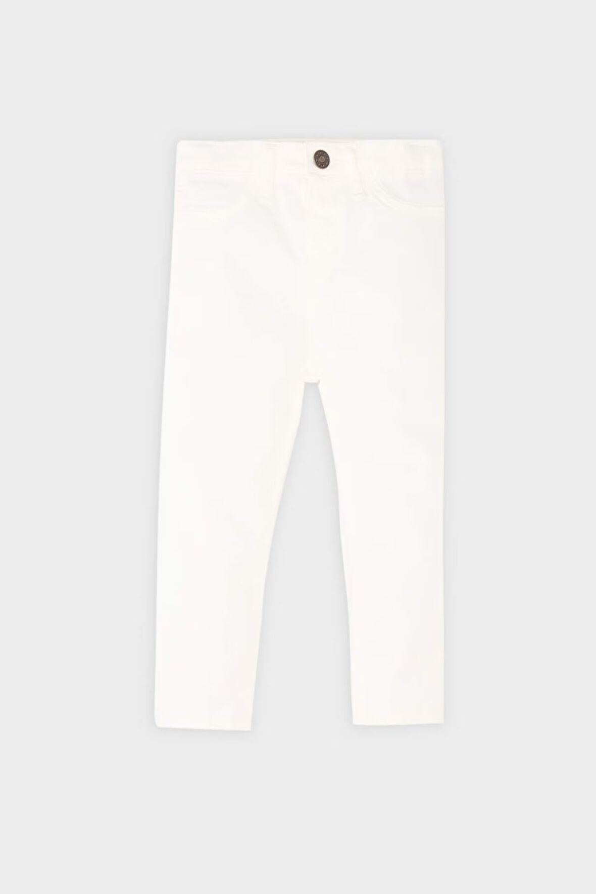 DeFacto Erkek Bebek Basic Düz Beyaz Jean Pantolon E1854A525SPWT34