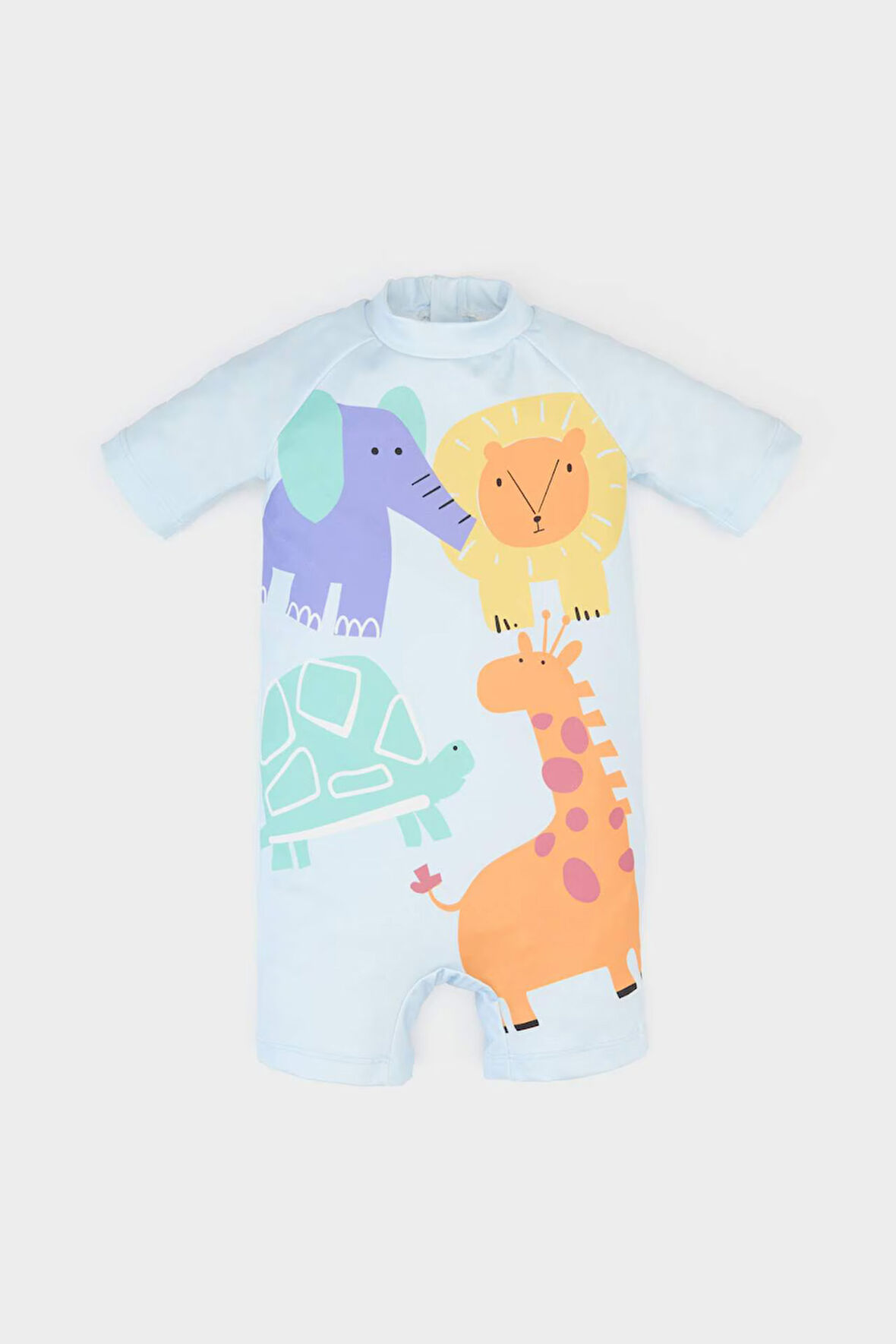 Erkek Bebek Desenli Mayo