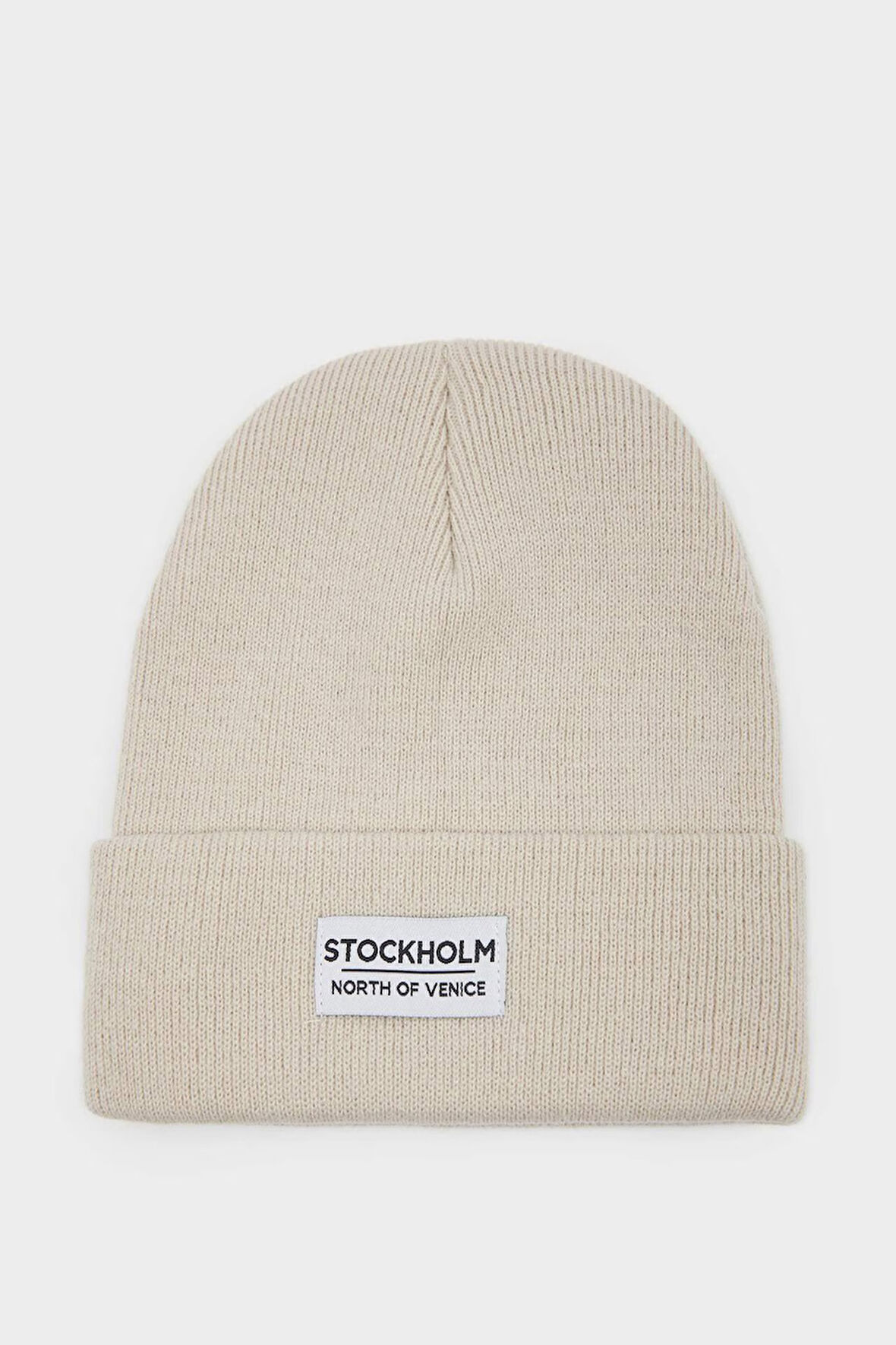 Kadın Dokuma Etiketli Bere