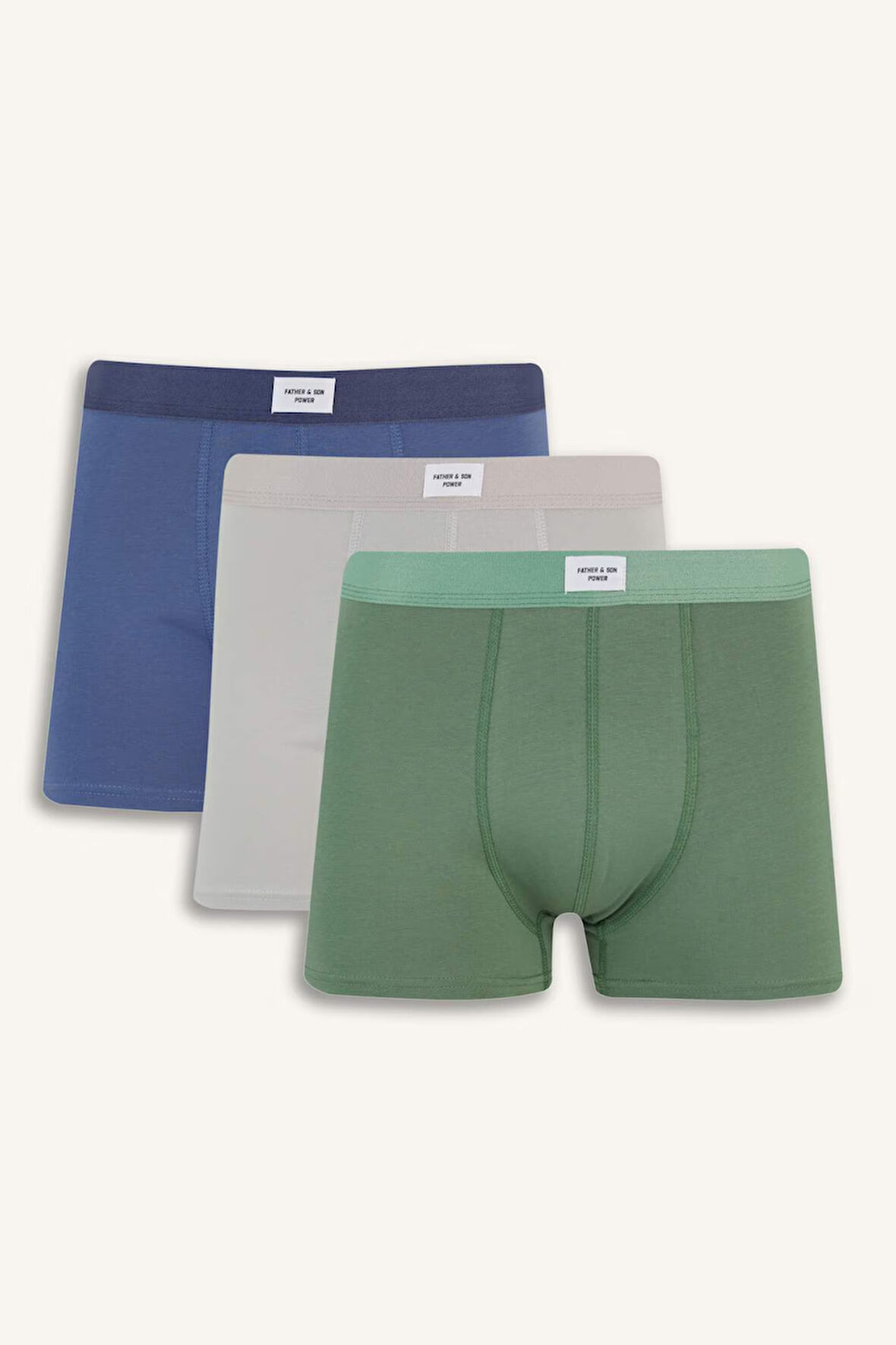 DeFacto Regular Fit 3'lü Boxer E3365AX25SPBE364