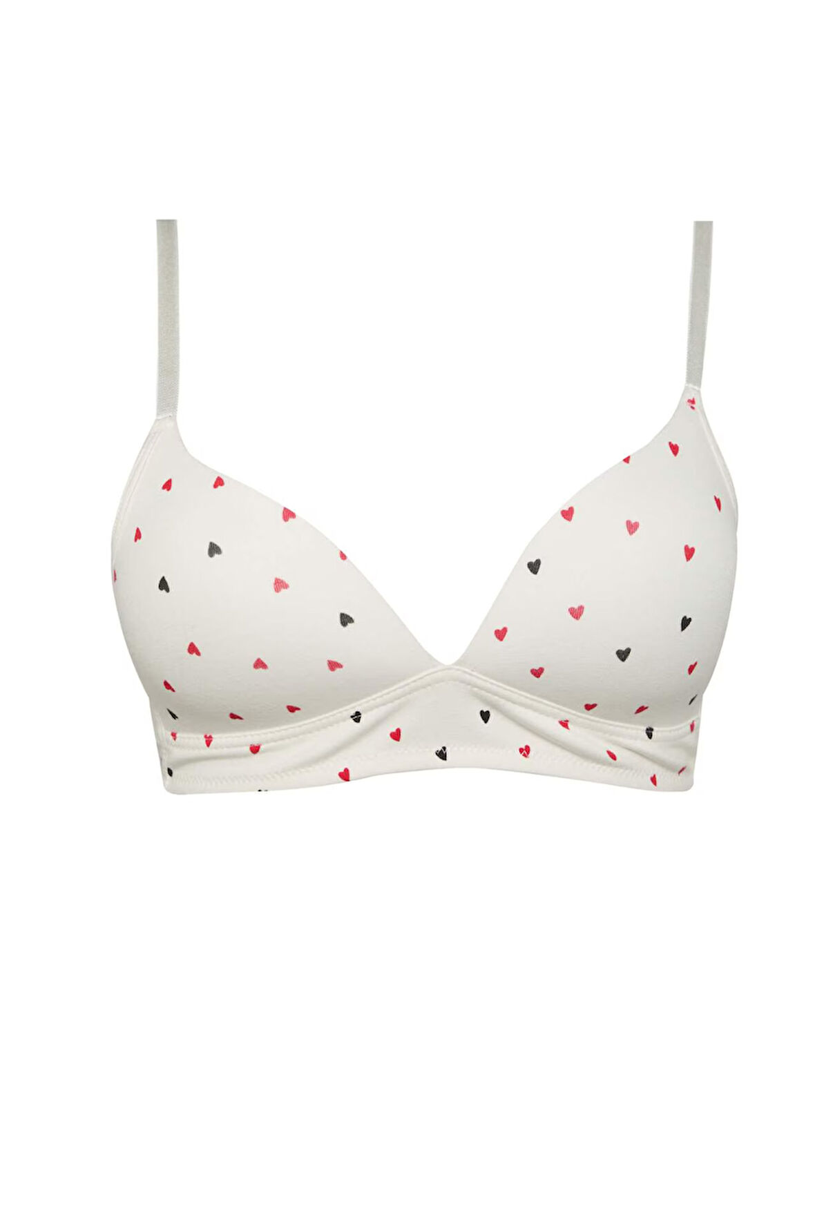 DeFacto Fall in Love Kalp Desenli First Bra E0826AX25SPER98