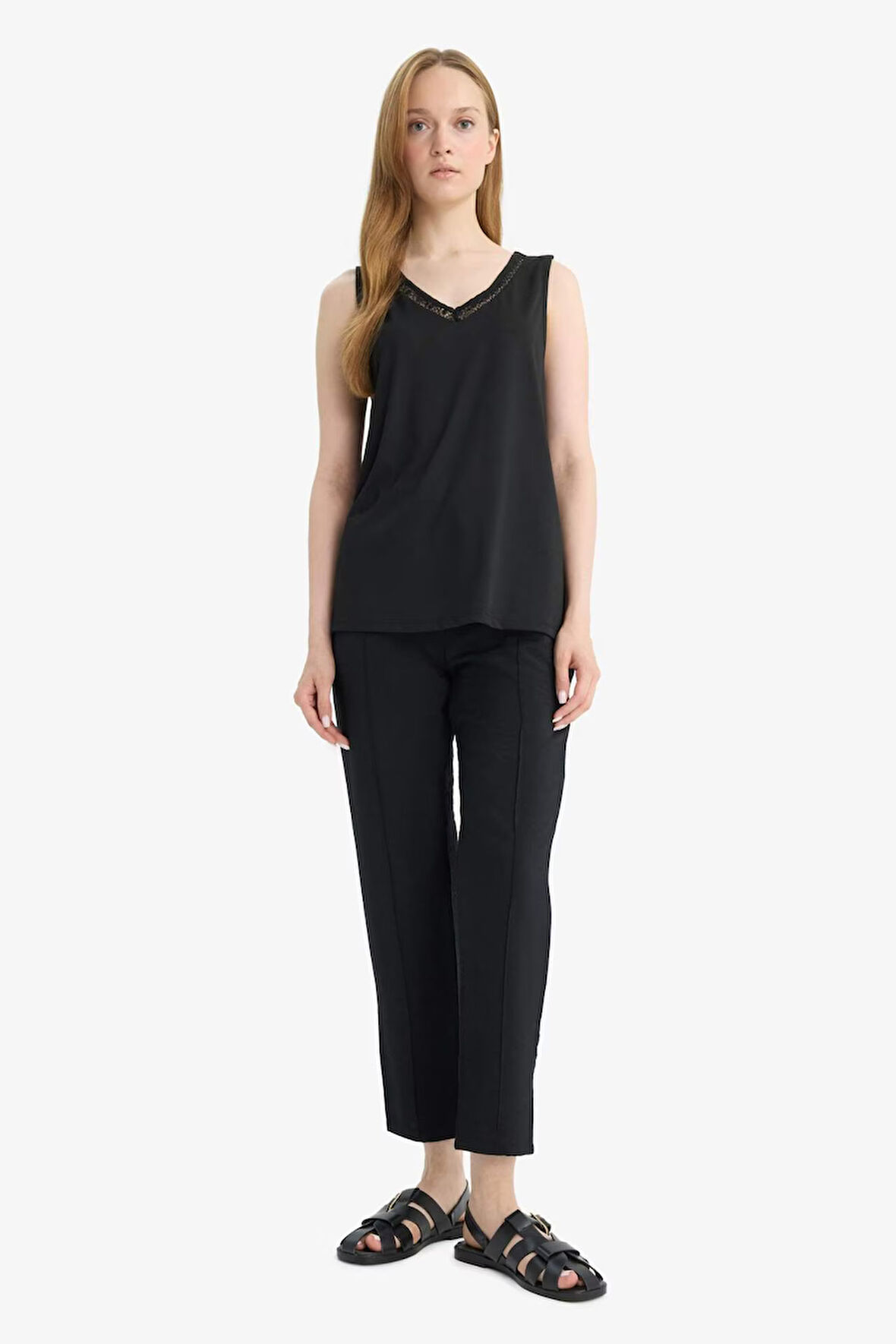 Regular Fit Düz Paça Aerobin Pantolon