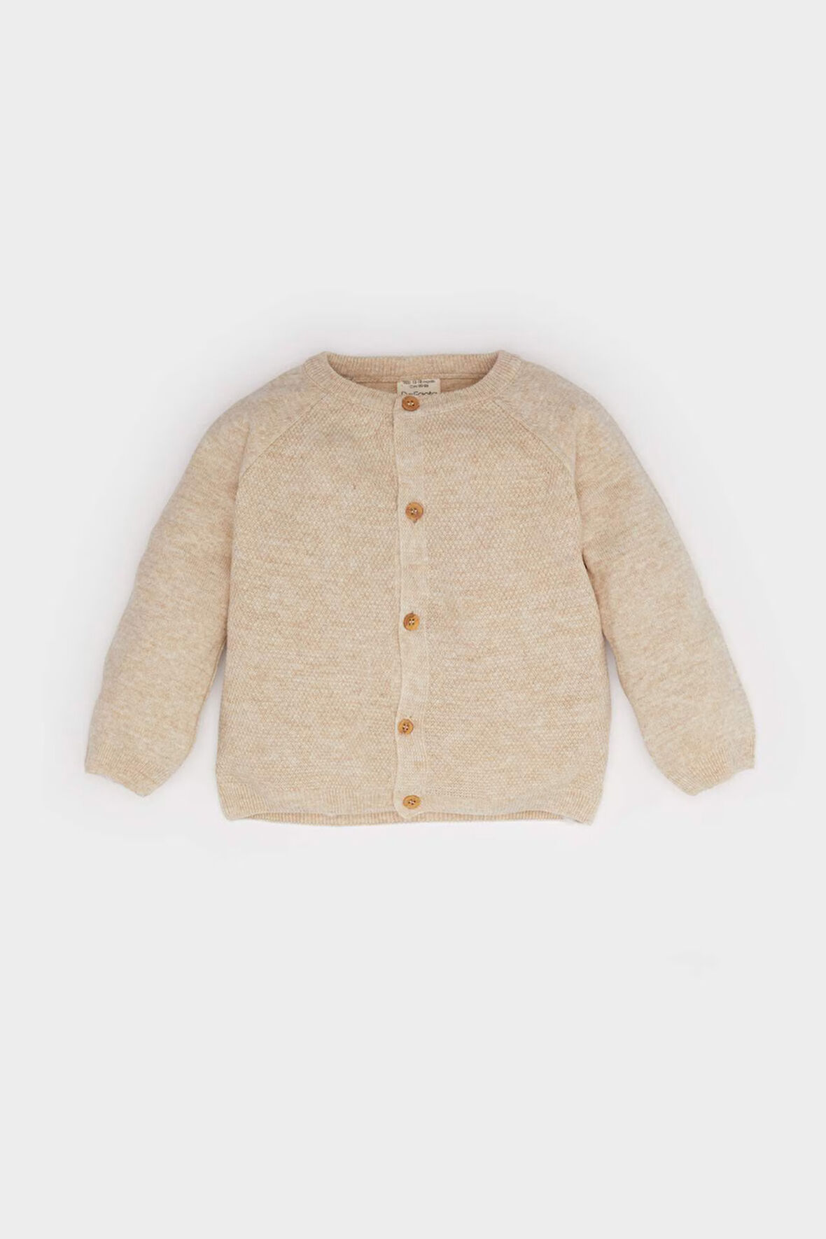 Erkek Bebek Bisiklet Yaka Hırka