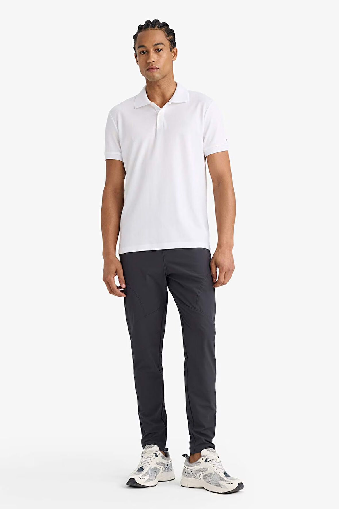 DeFactoFit Slim Fit Dar Kesim Çift Cepli Dokuma Jogger Eşofman Altı