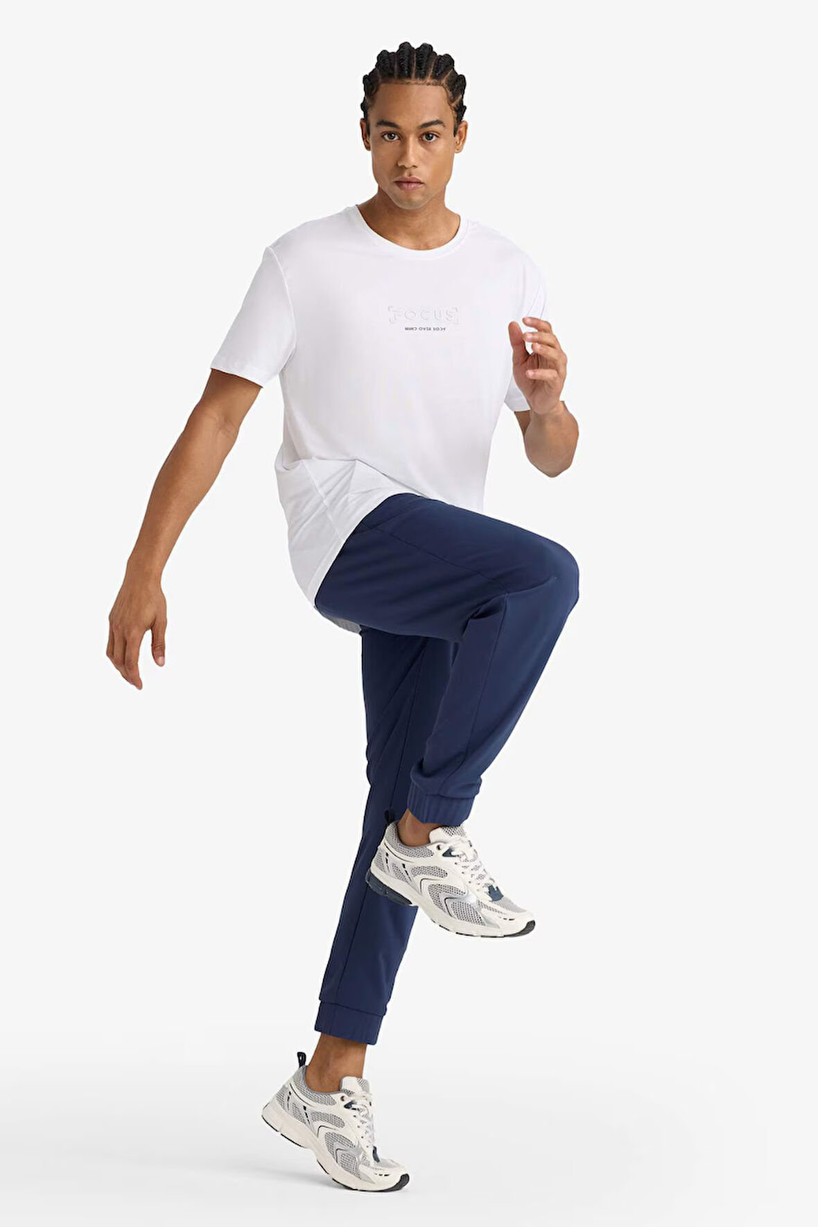 DeFactoFit Slim Fit Dar Kesim Standart Paça Sporcu Jogger Eşofman Altı