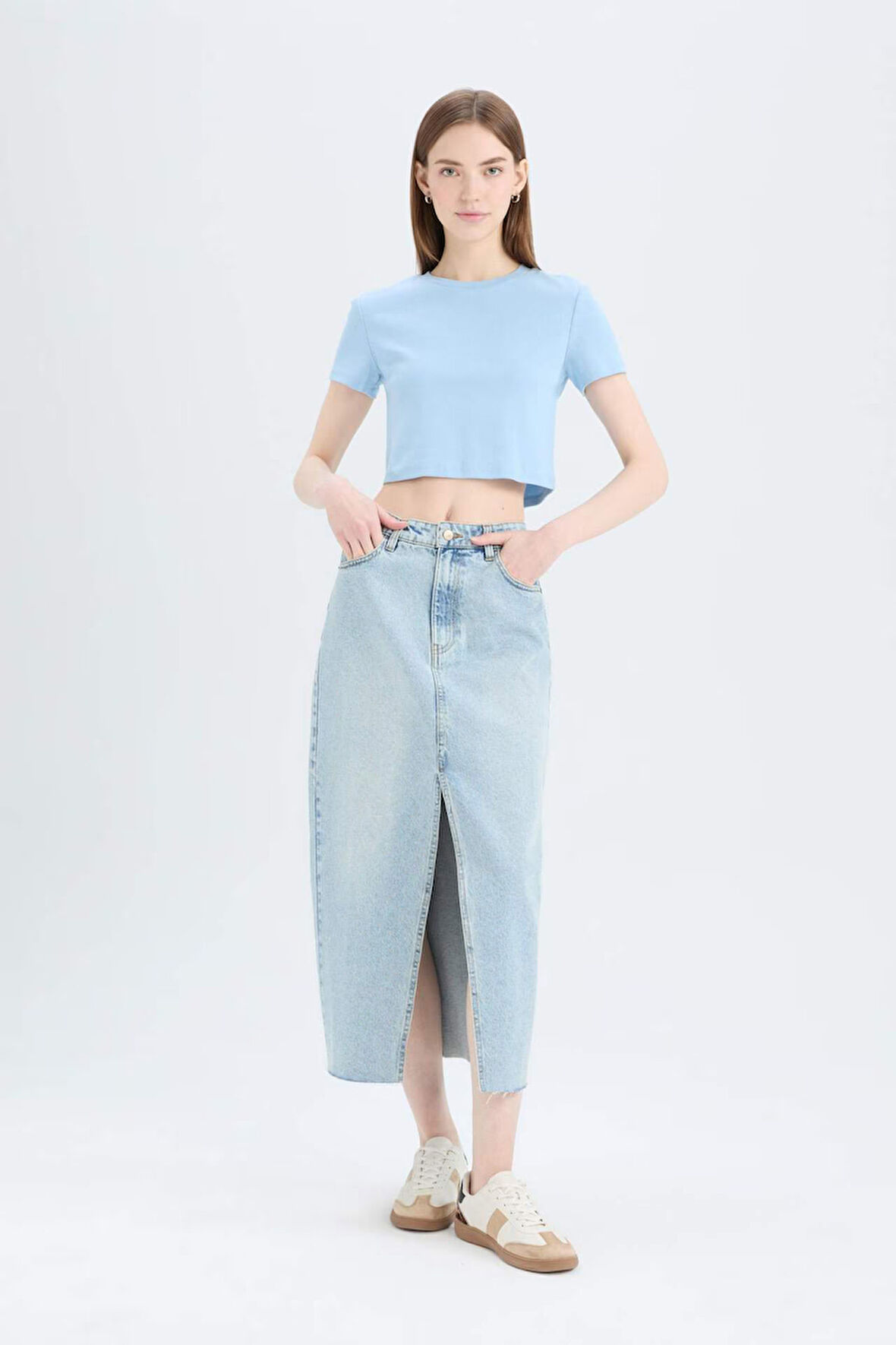 Long Fit Midi Jean Etek