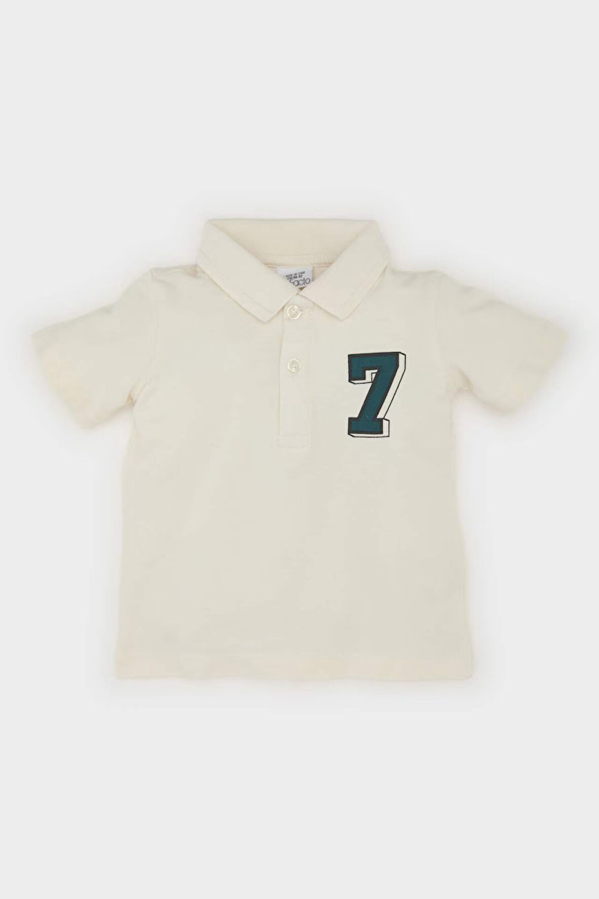 DeFacto Erkek Bebek Polo Yaka Baskılı Pike Kısa Kollu Tişört E1126A525SMER105