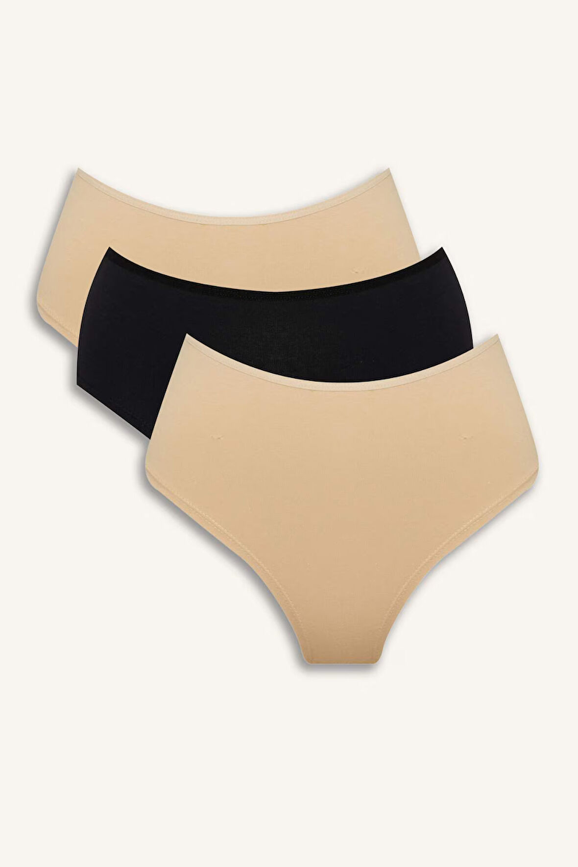 DeFacto Basic Düz 2'li Brief Külot-Fall in Love X7024AZ25SPBG392