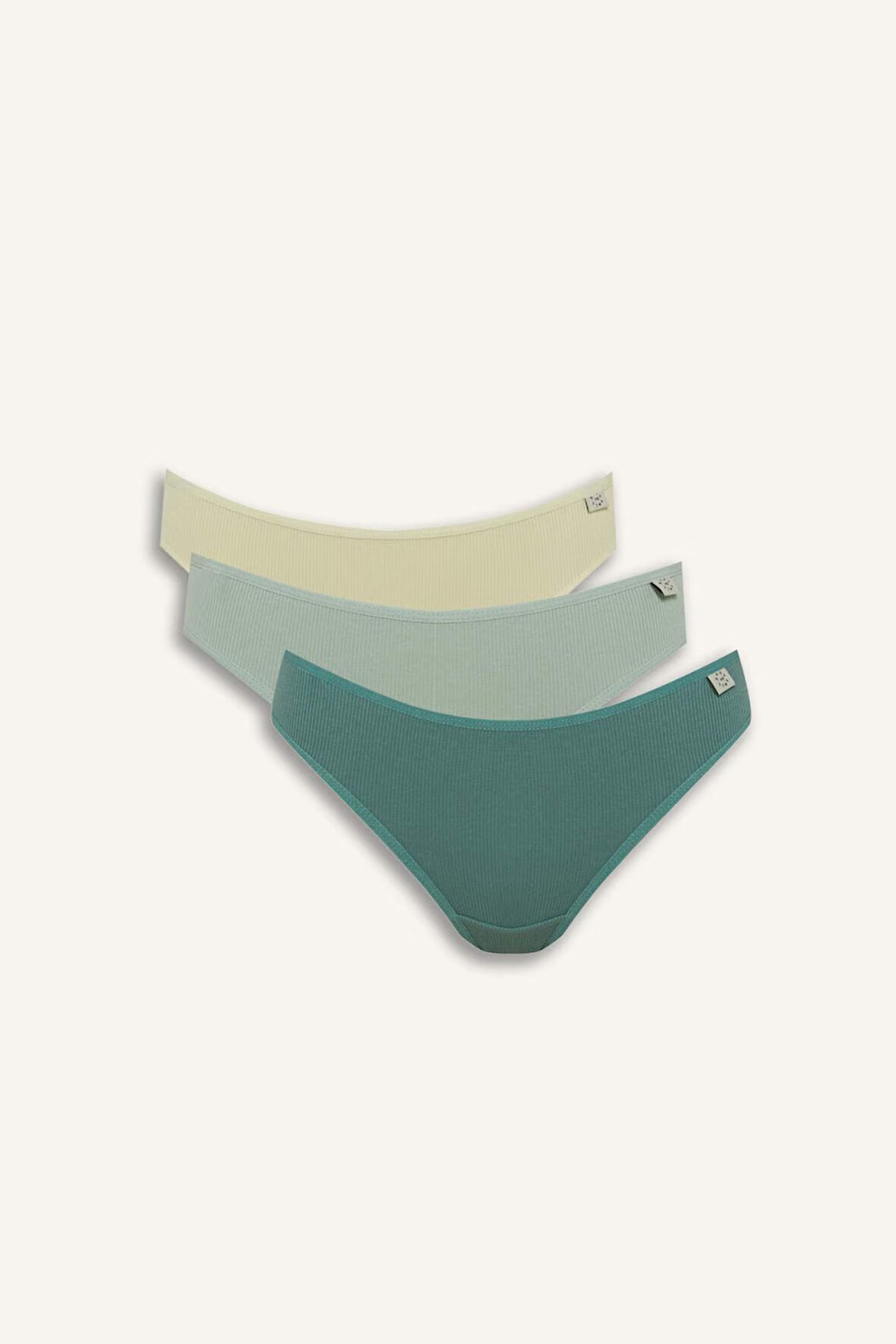 DeFacto Ribana 3'lü Slip Külot-Fall in Love E4896AX25SPGN757
