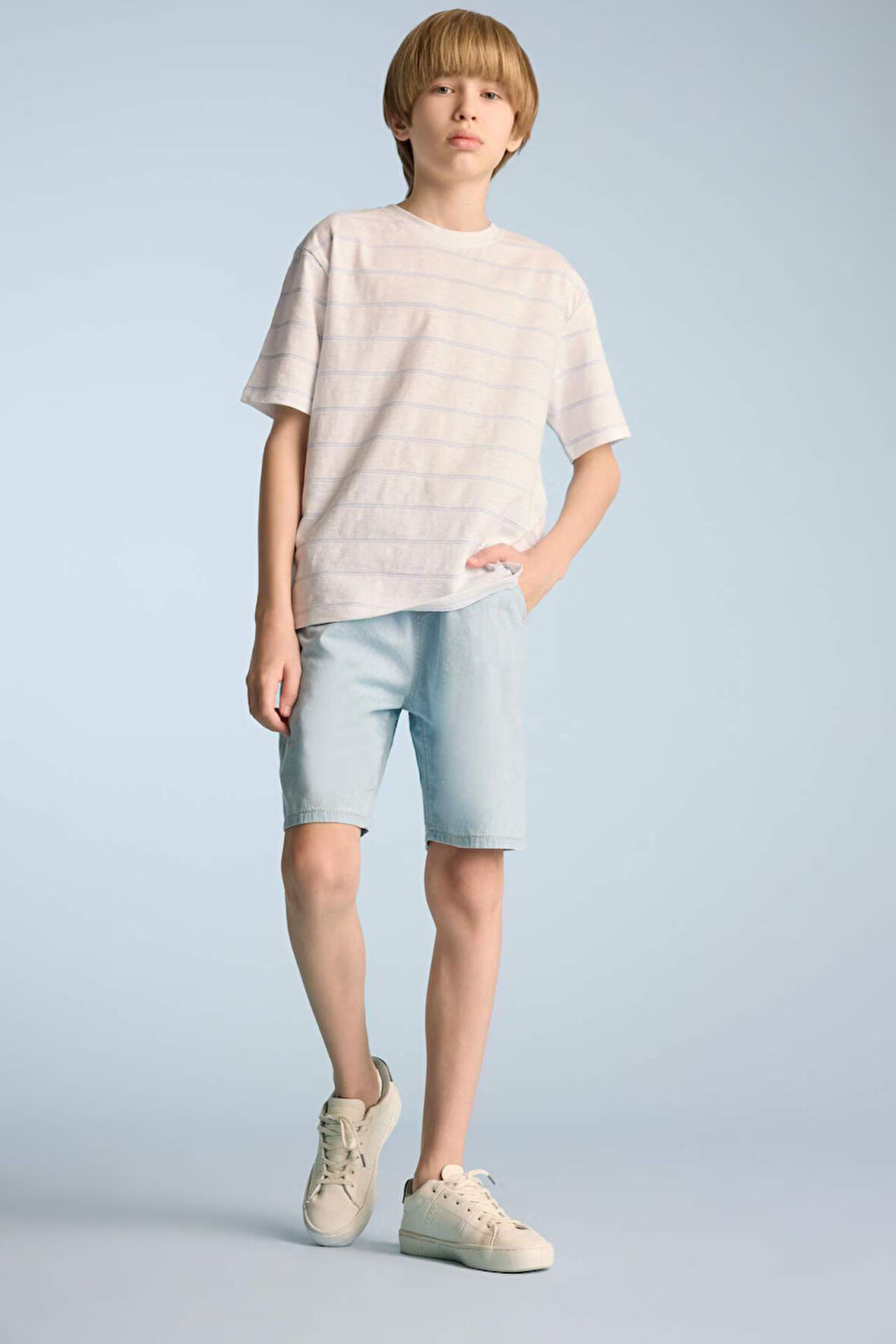 DeFacto Erkek Çocuk Jean Şort D7908A825HSNM39