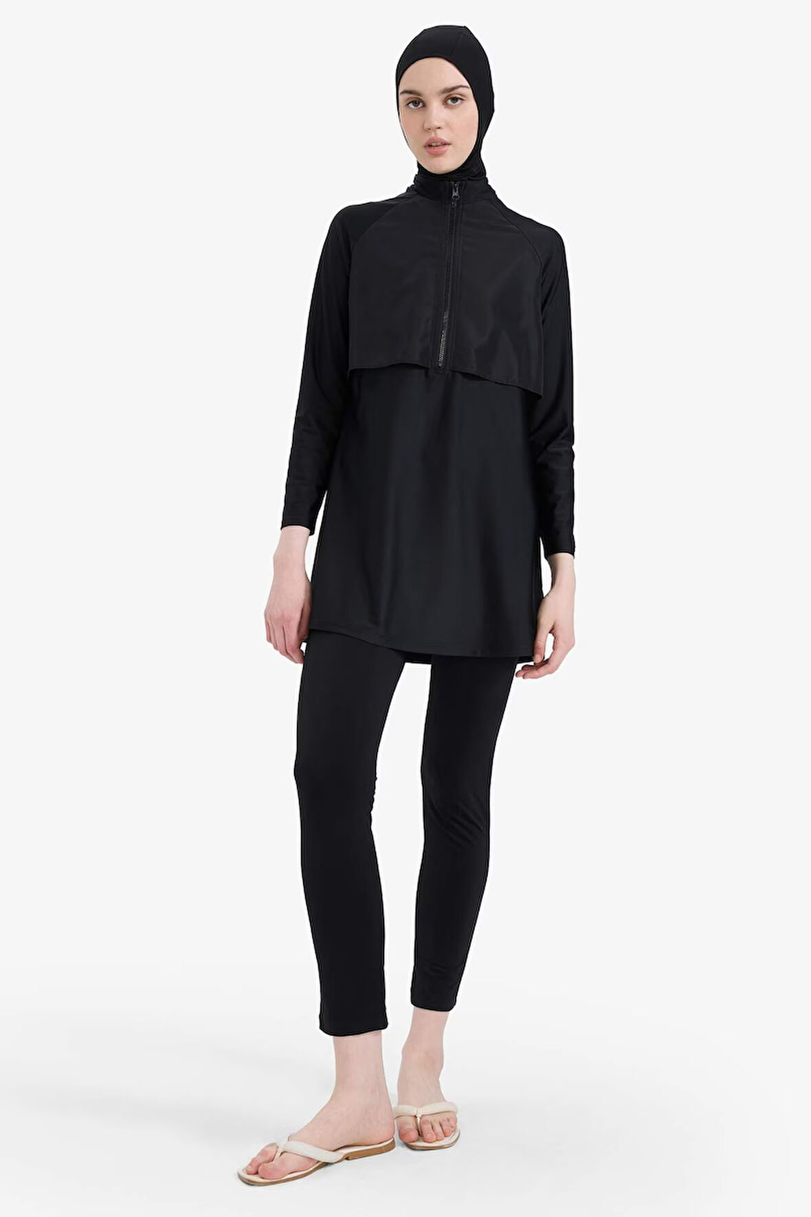 Regular Fit Su İtici 5'li Burkini Tkımı