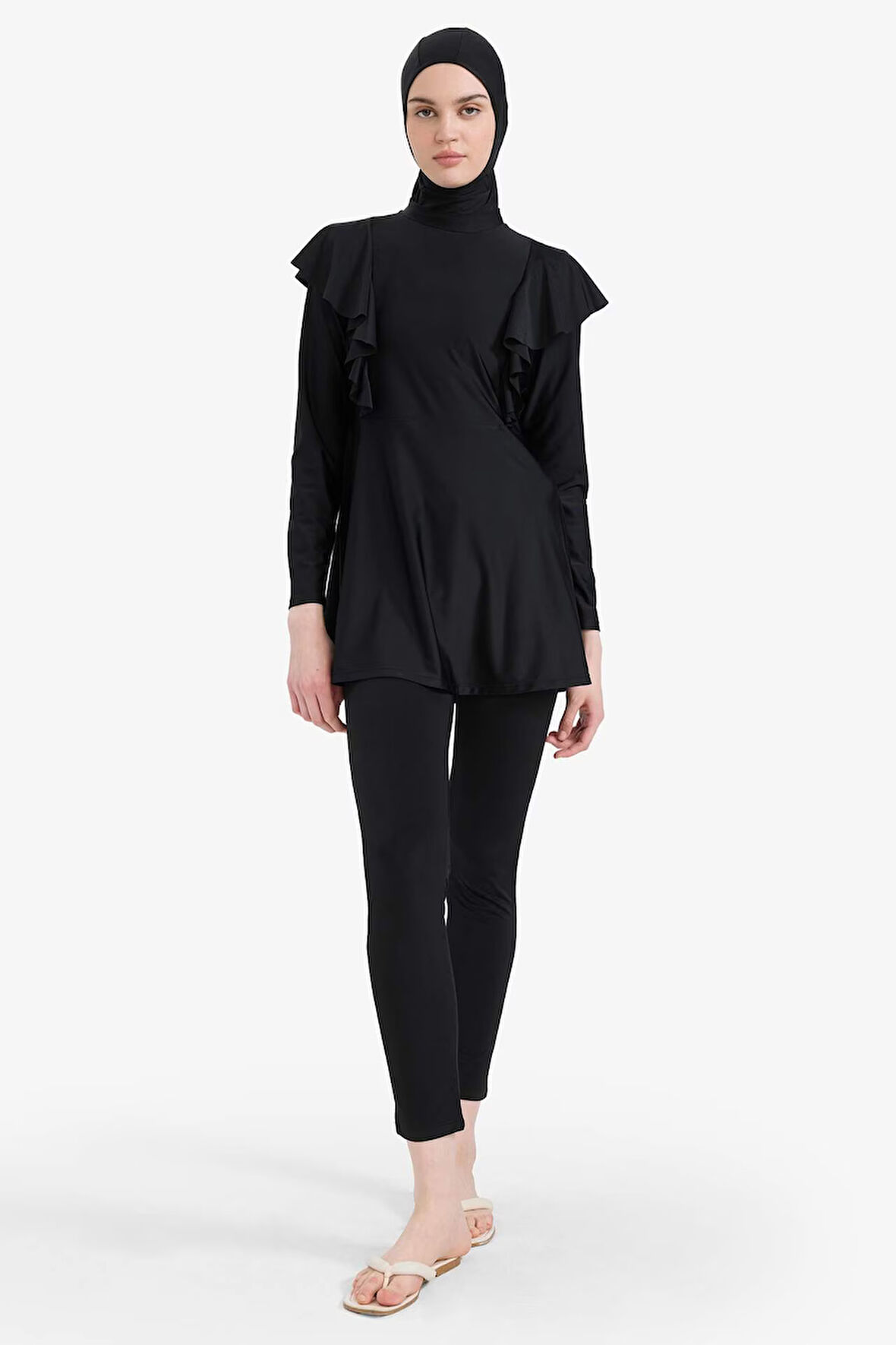 Regular Fit Hızlı Kuruyan 5'li Burkini Takımı