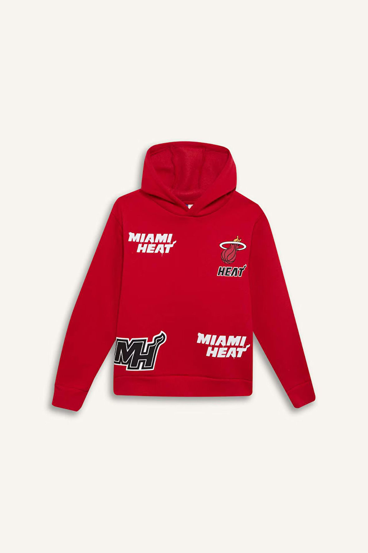 DeFacto Erkek Çocuk NBA Miami Heat Kapüşonlu Sweatshirt D8002A824WNRD70