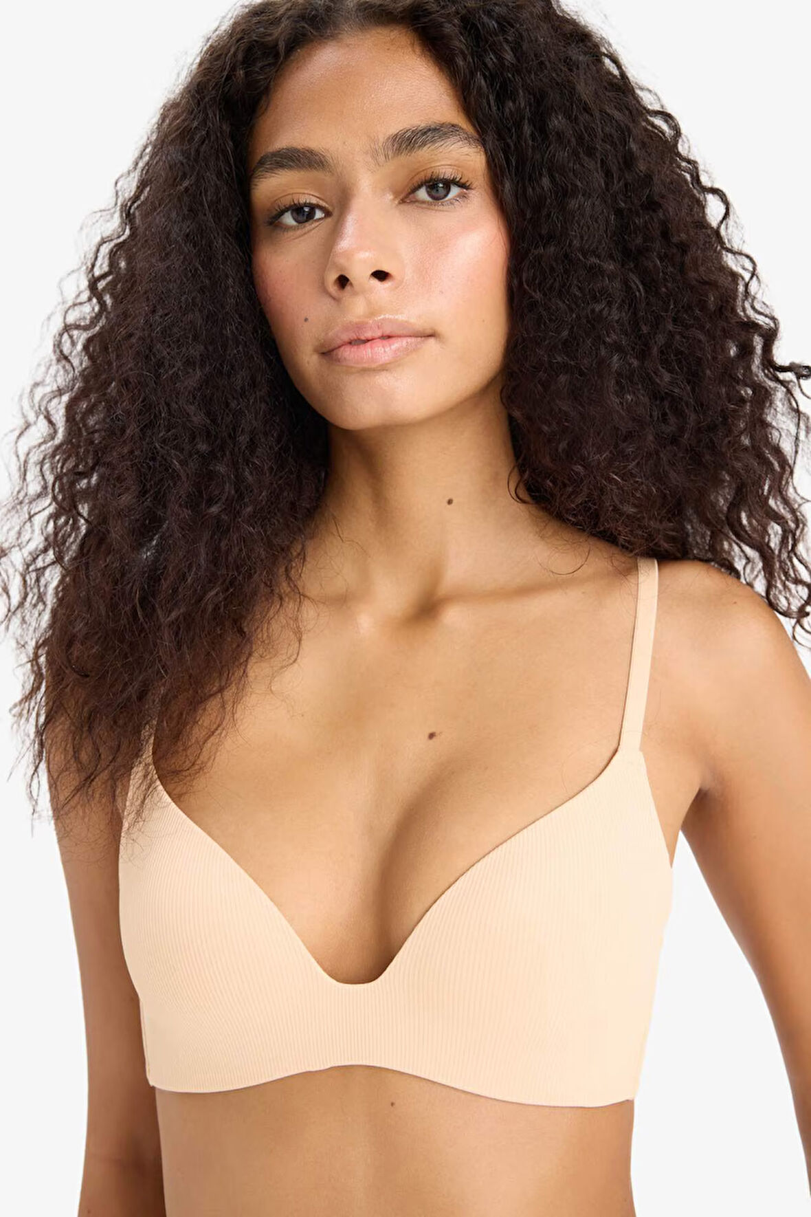 Pedli Kaplı Yarım Dolgulu Balensiz Tişört Bra-Fall in Love