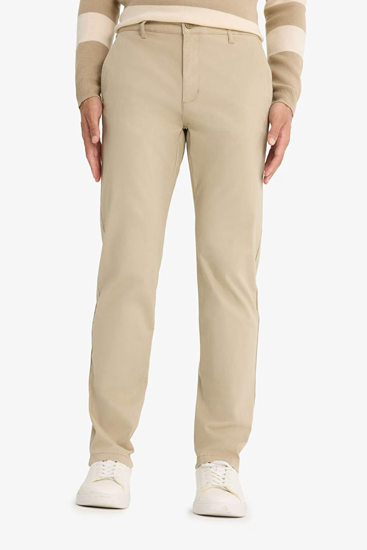 Regular Fit Normal Kesim Düz Paça Chino Pantolon