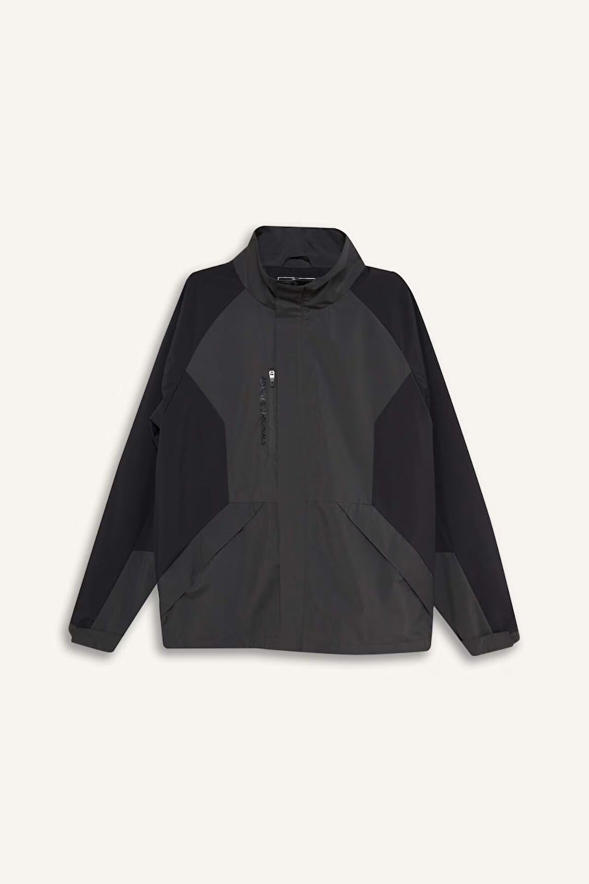 DeFactoFit Su İtici Regular Fit Kapüşonlu File Astarlı Fermuarlı Su Geçirmez Yağmurluk