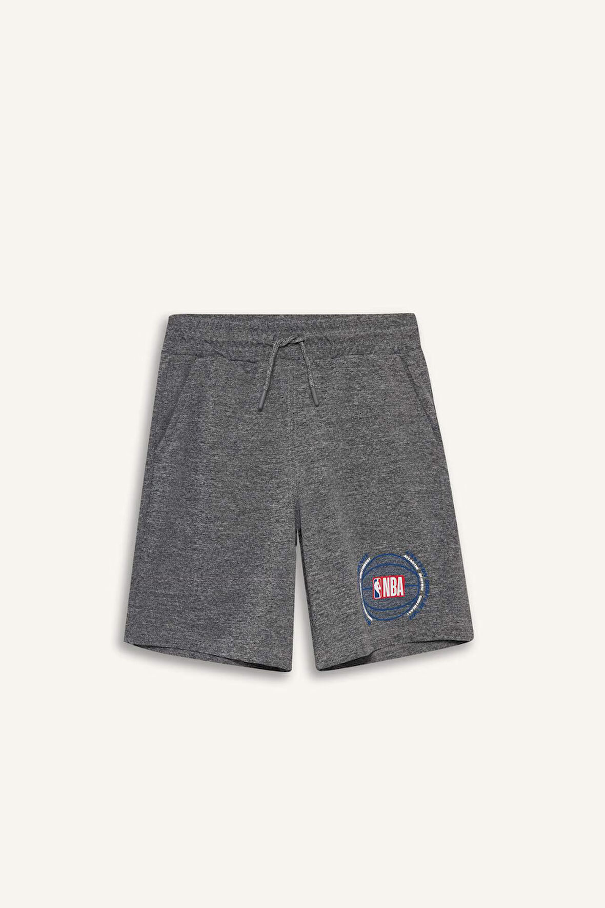 DeFacto Erkek Çocuk NBA Wordmark Beli Lastikli Şort E4854A825SMGR210