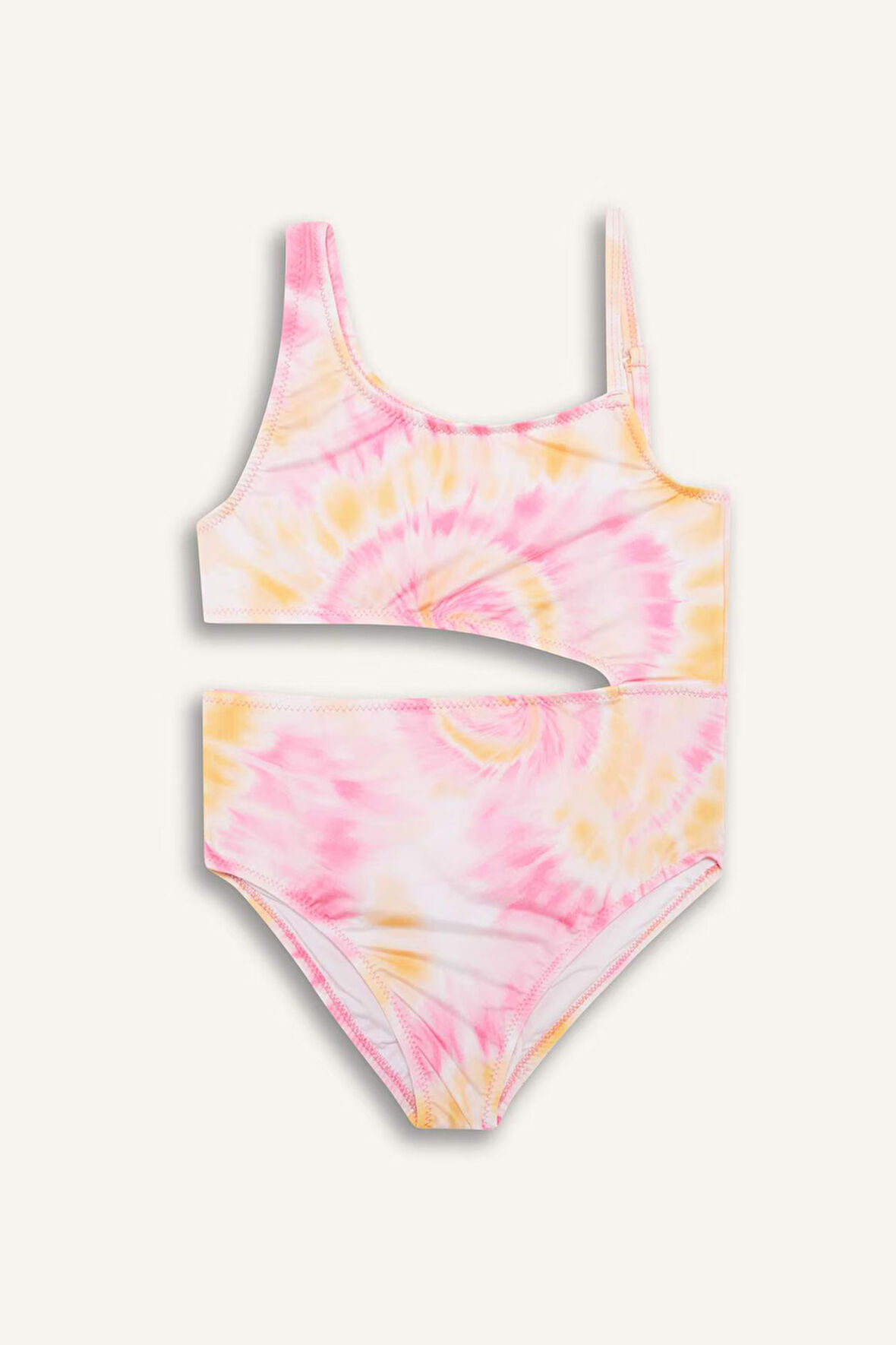 Kız Çocuk Batik Desenli Mayo