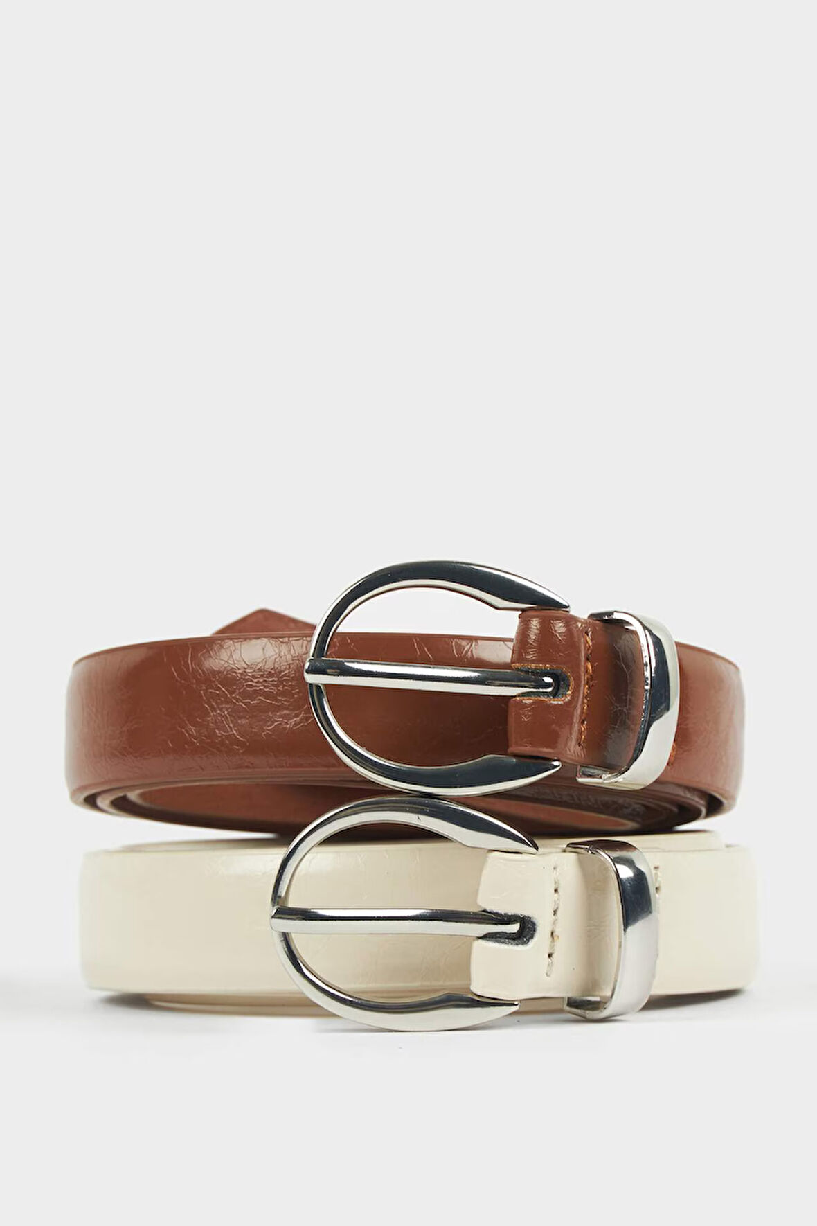 DeFacto Kadın Suni Deri 2'li Günlük Kemer E7899AXNSBN64