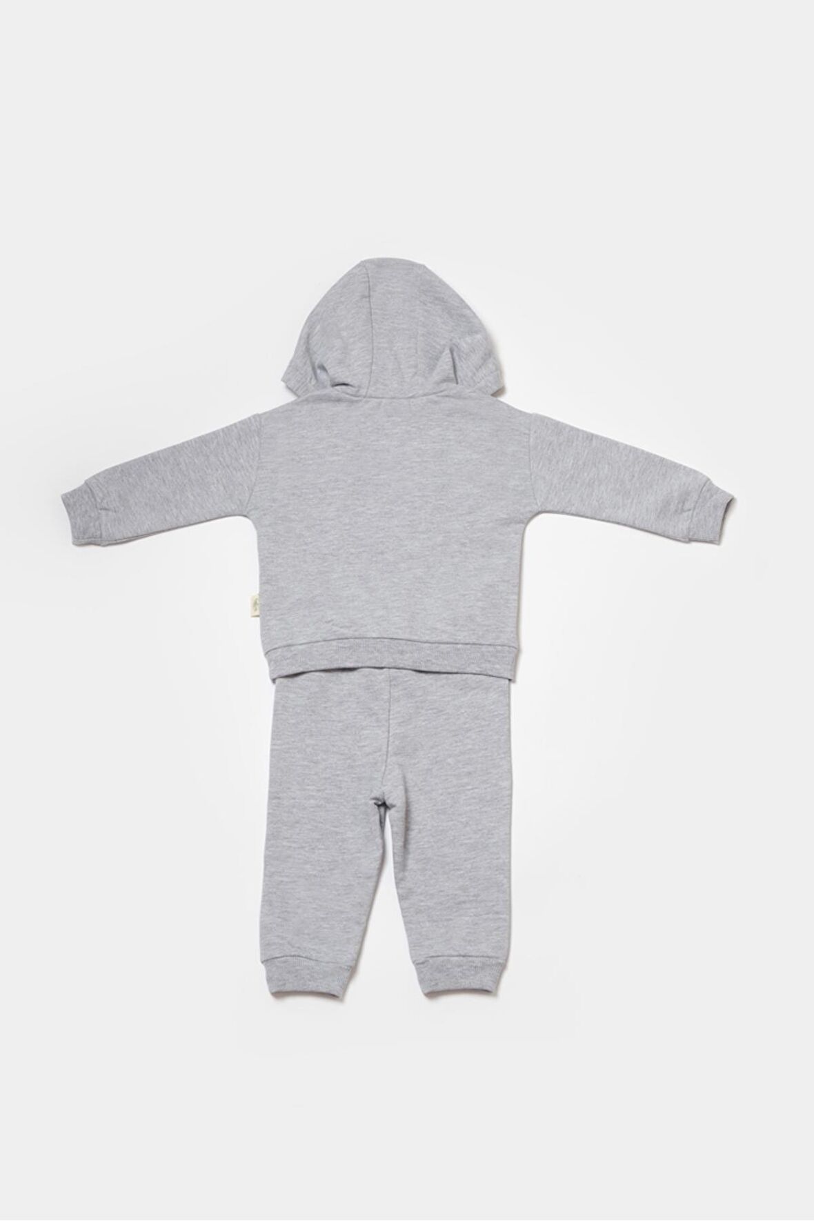 Organik Kapüşonlu sweatshirt & pantolon seti