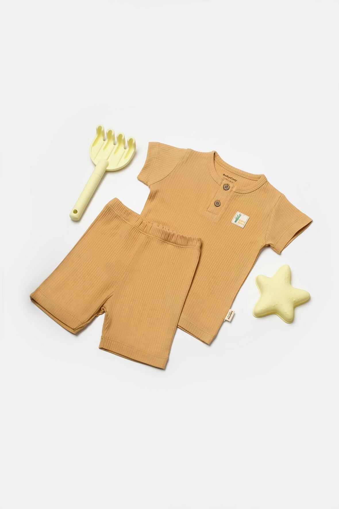 Organik Şort & Tişört Set CSYB9042