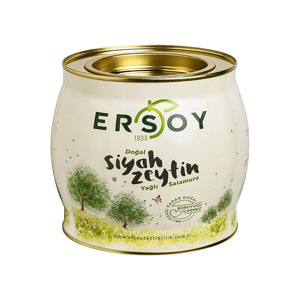 Doğal Siyah Zeytin Gemlik, 201-230 (XL) Kalibre, 2 Kg