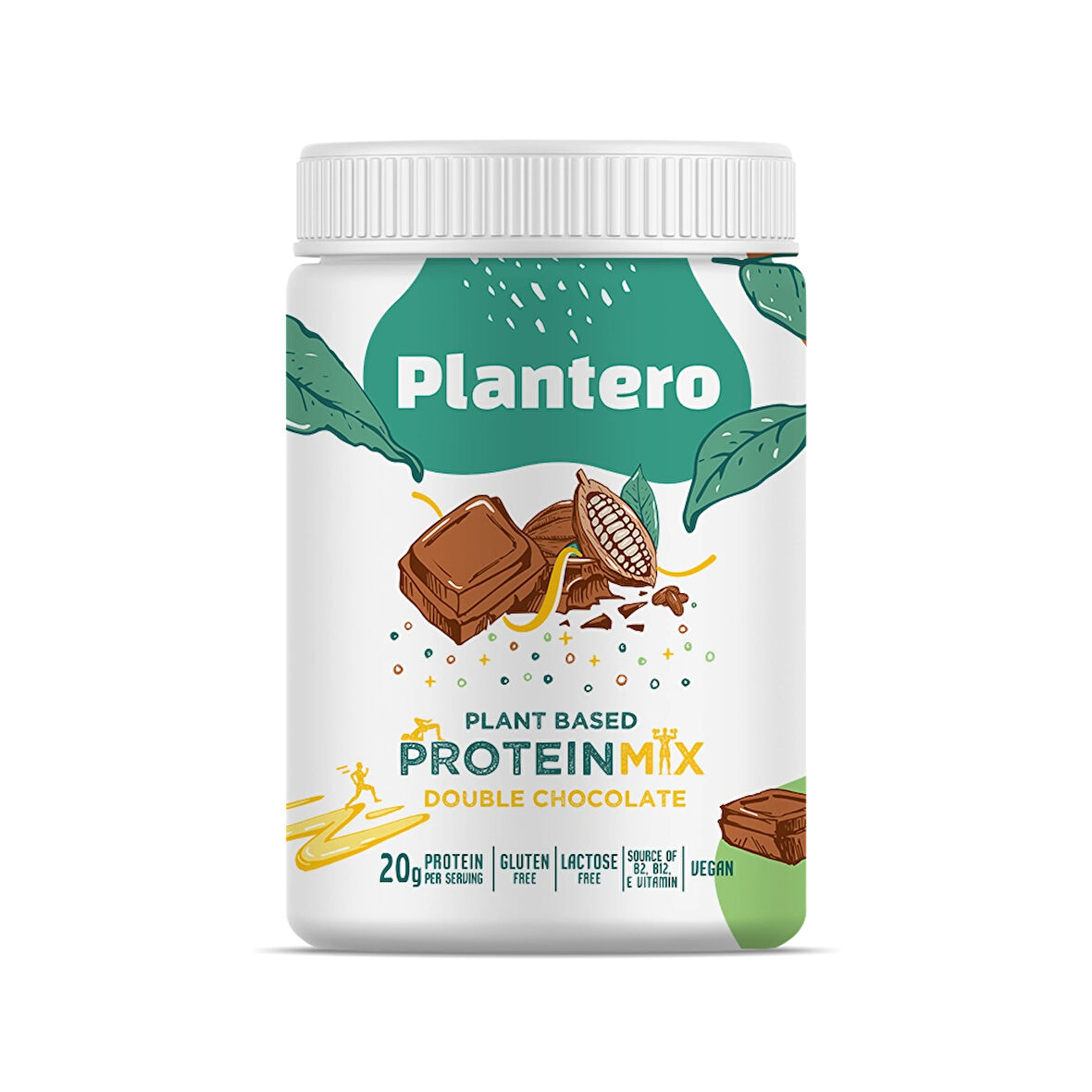 Plantero Çikolatalı Protein Isolate Blend ™ Supergreens Mix Vitamins