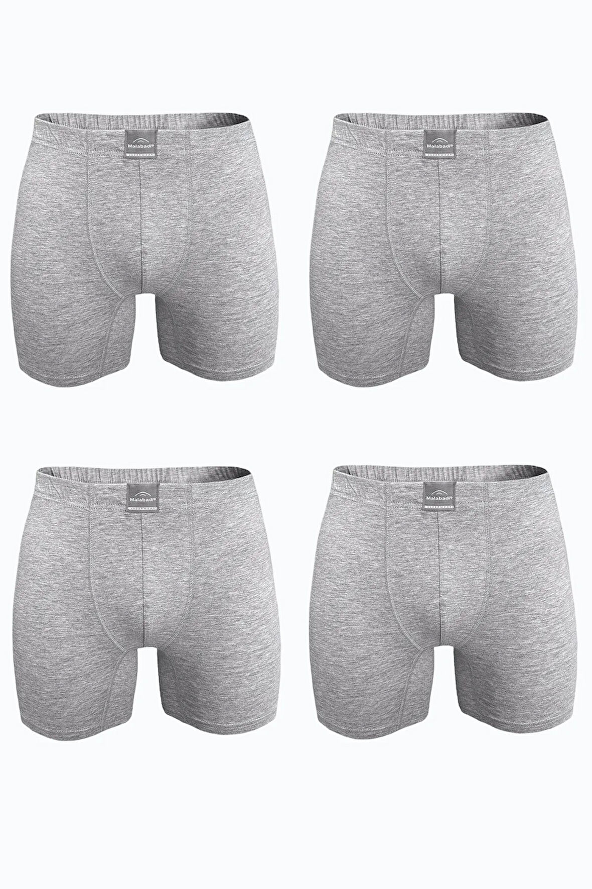Erkek Füme 4 lü Premium Collection Modal Uzun Boxer 4M250