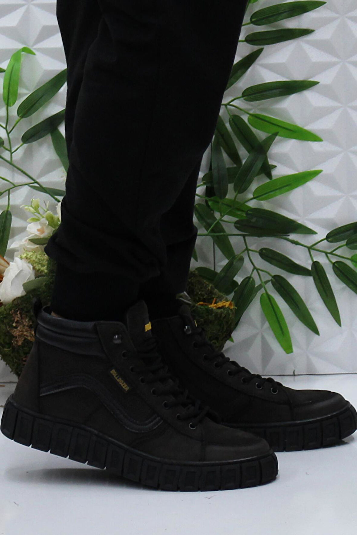 Bulldozer 250117 Antrasit Rahat Esnek Orijinal Ürün Erkek Bot