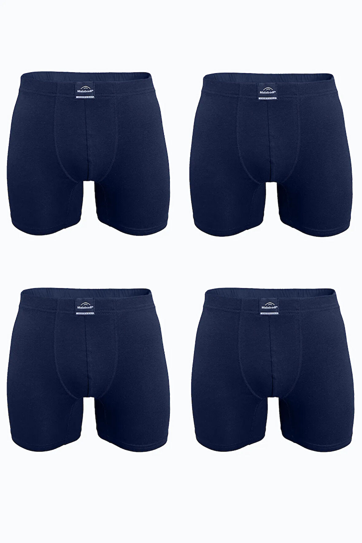 Erkek Füme 4 lü Premium Collection Modal Uzun Boxer 4M250