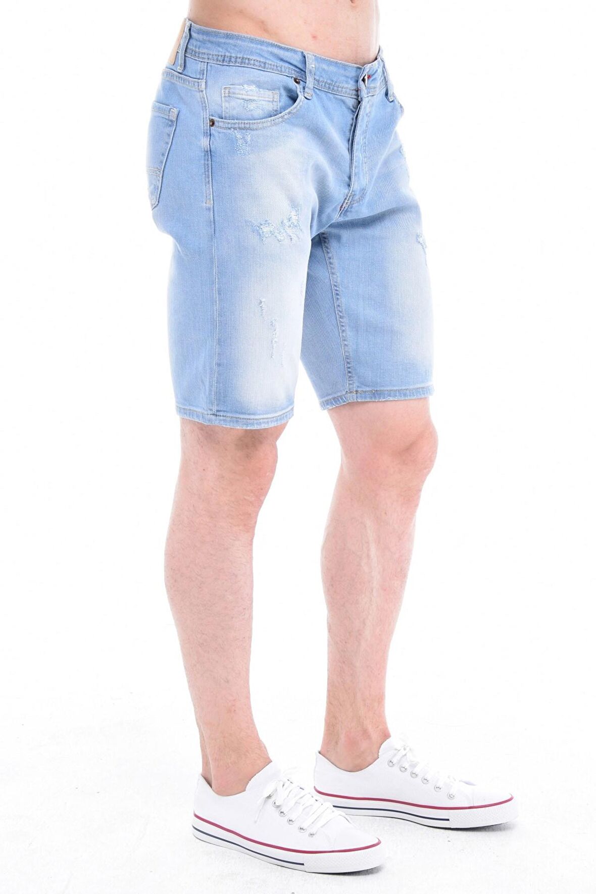 CEDY DENIM Erkek Kot Şort Slim Fit Jean Şort - C342