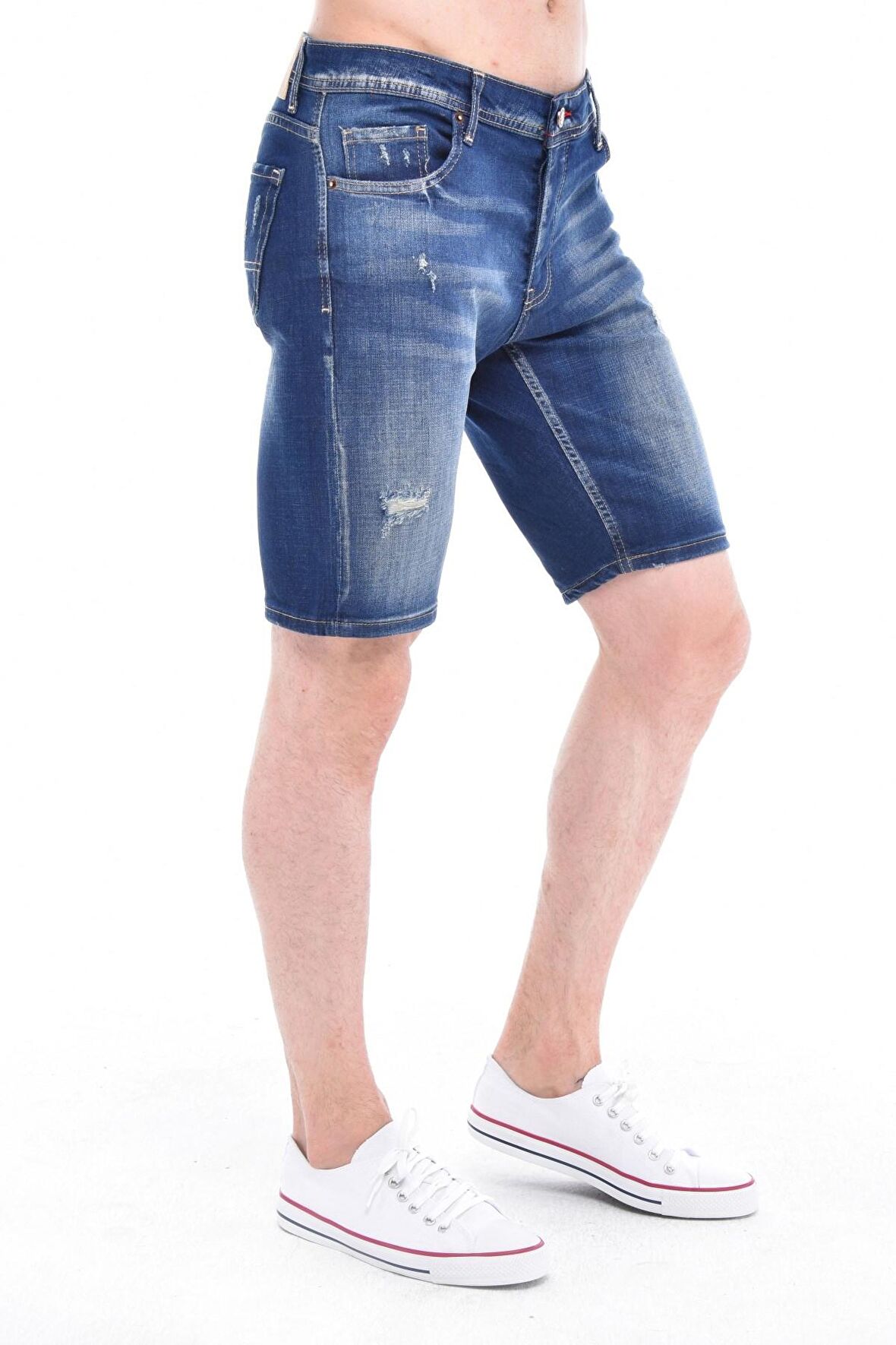 CEDY DENIM Erkek Kot Şort Slim Fit Jean Şort - C342