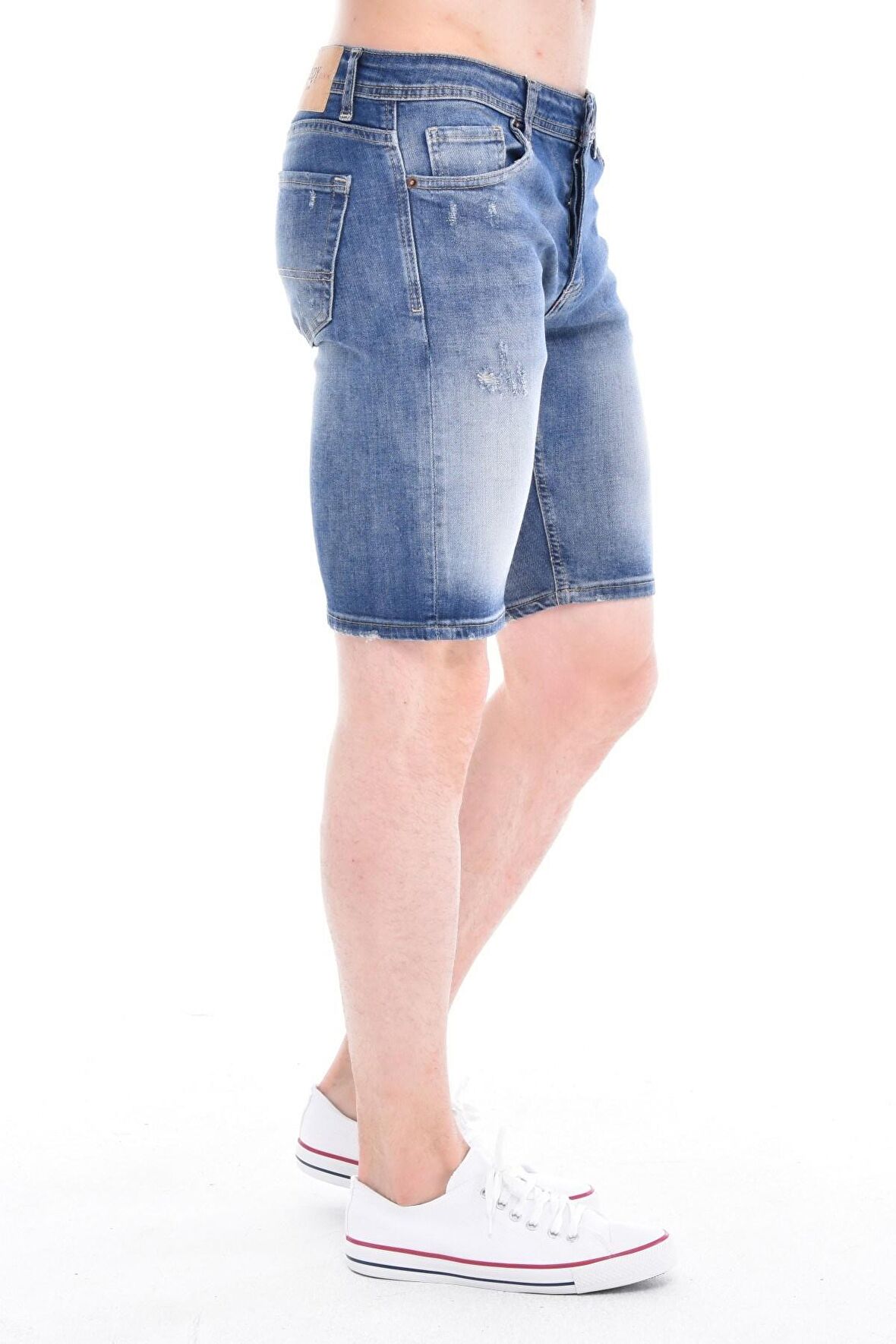 CEDY DENIM Erkek Kot Şort Slim Fit Jean Şort - C342