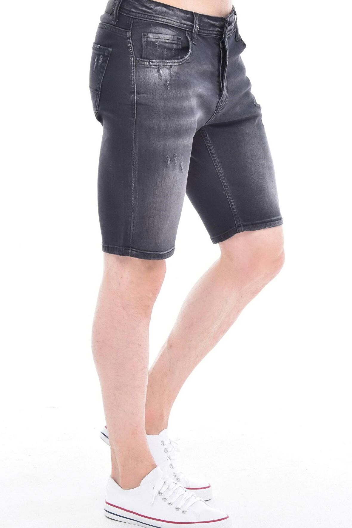 CEDY DENIM Erkek Kot Şort Slim Fit Jean Şort - C342