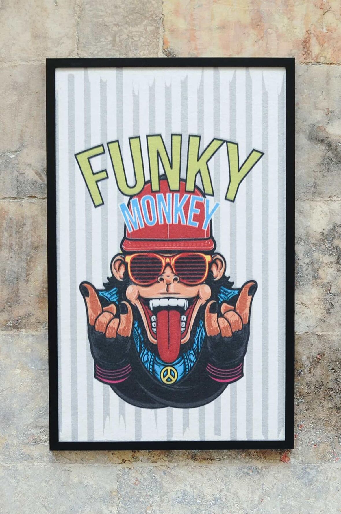 Funky Monkey Özel Tasarım MetaFrame Tablo