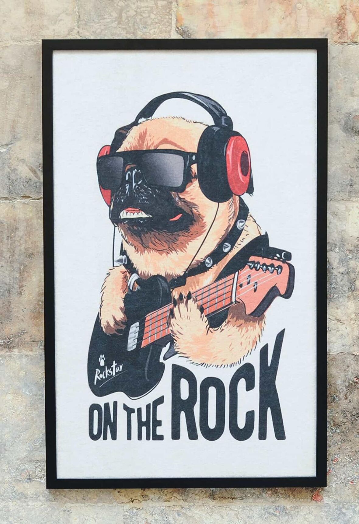 Rock'n Pug Özel Tasarım MetaFrame Tablo