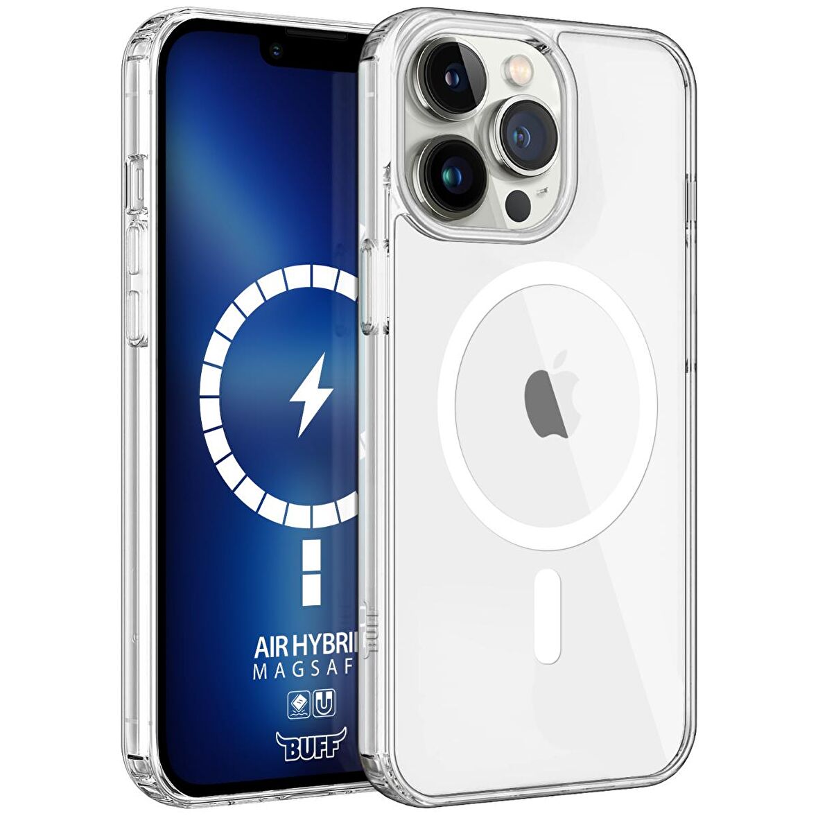 Buff iPhone 13 Pro Magsafe Air Hybrid Kılıf