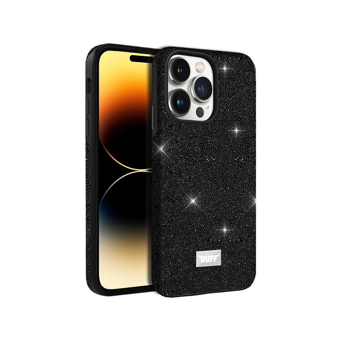 Buff iPhone 14 Pro Diamond Series Kılıf Black