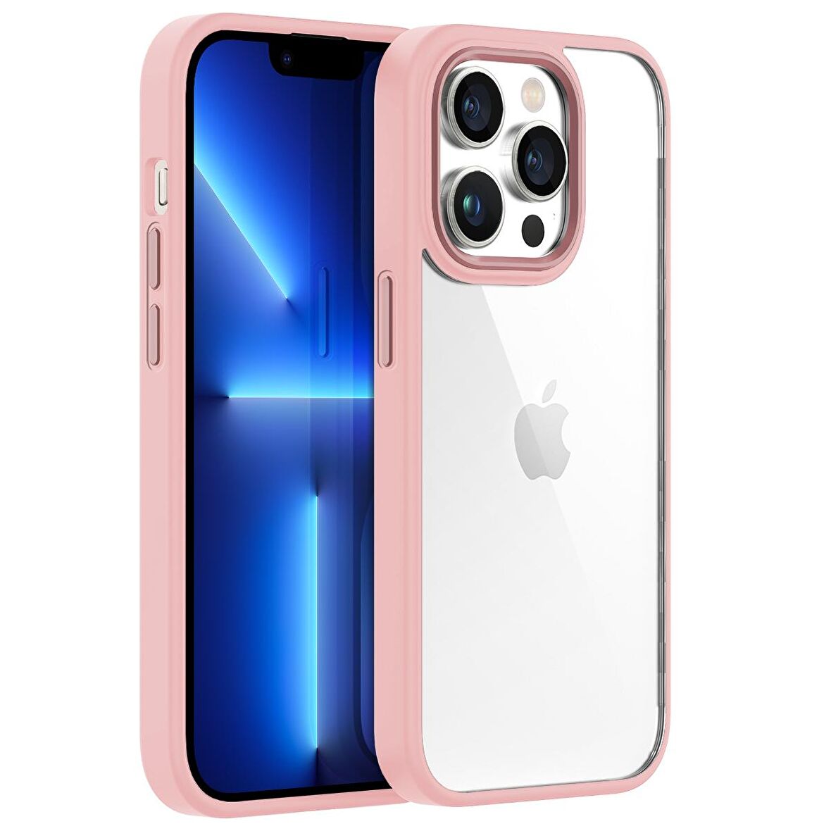 Buff iPhone 13 Pro New Air Bumper Kılıf Pink