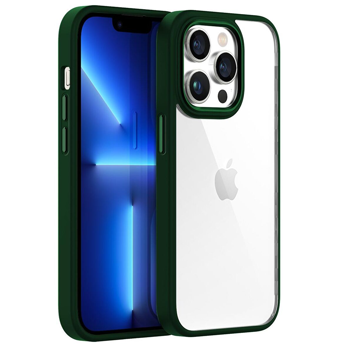 Buff iPhone 13 Pro New Air Bumper Kılıf Green