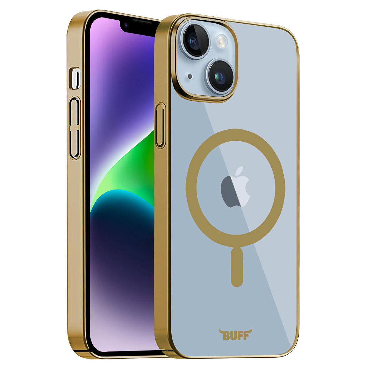 Buff iPhone 14 Plus MagSafe Slim Fit Case Gold