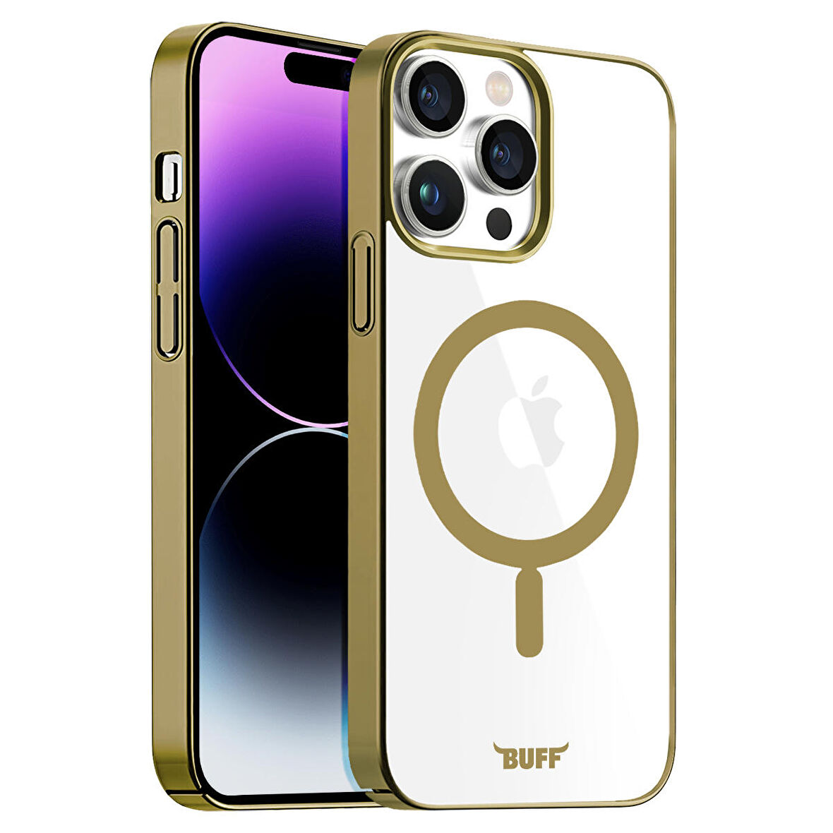 Buff iPhone 14 Pro Max MagSafe Slim Fit Kılıf Gold