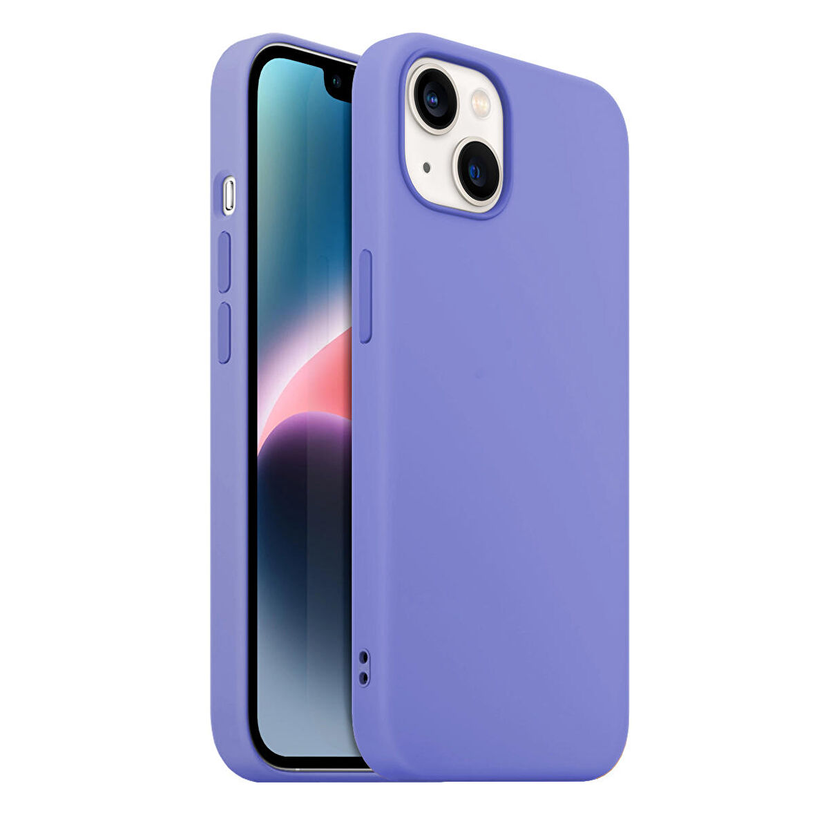 Buff iPhone 14 Rubber S Kılıf Lily