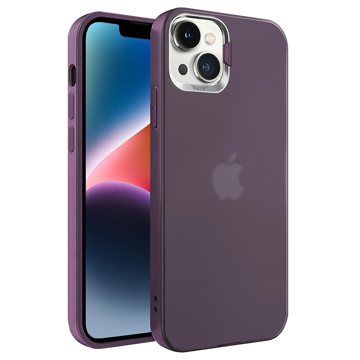 Buff iPhone 14 New Corner Kılıf Purple