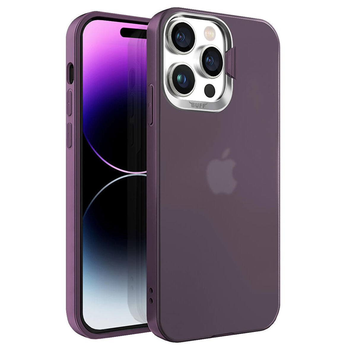 Buff iPhone 14 Pro Max New Corner Kılıf Purple