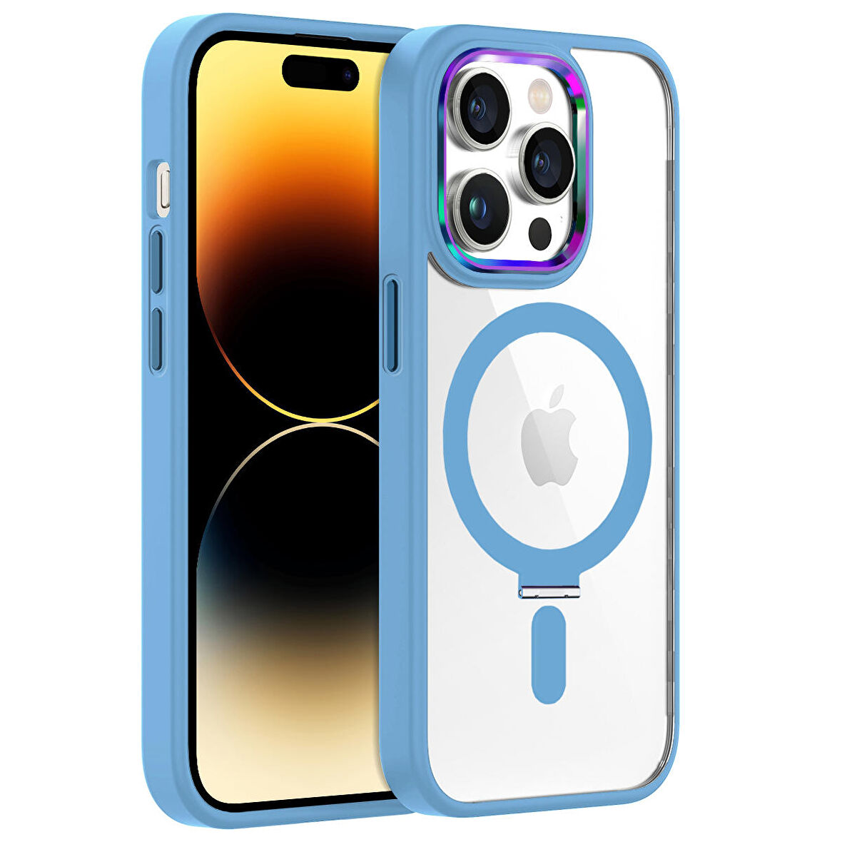 Buff iPhone 14 Pro BumperMag Kılıf Sierra Blue