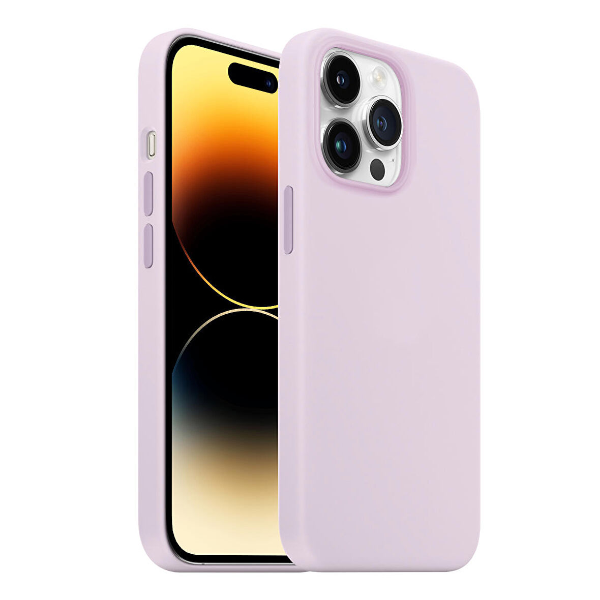 Buff iPhone 14 Pro Rubber Fit Kılıf Lily