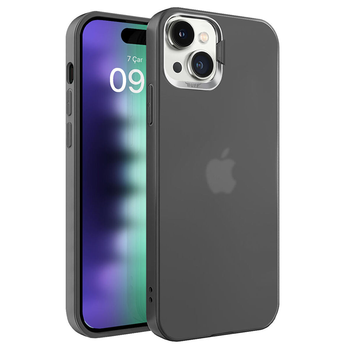 Buff iPhone 15 Plus New Corner Kılıf Black